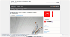 Desktop Screenshot of dtarchlab.wordpress.com