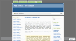 Desktop Screenshot of pendawa5.wordpress.com