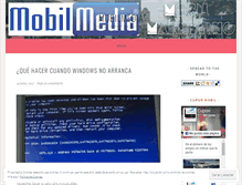 Tablet Screenshot of mobilmedia.wordpress.com