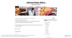 Desktop Screenshot of brianzaradioattiva.wordpress.com