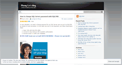 Desktop Screenshot of phonglengocky.wordpress.com