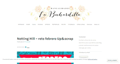 Desktop Screenshot of manualidadeslabuhardilla.wordpress.com