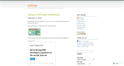 Desktop Screenshot of angelacw.wordpress.com