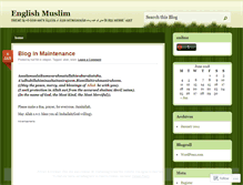 Tablet Screenshot of englishmuslim.wordpress.com