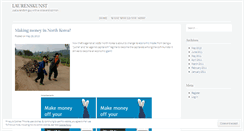 Desktop Screenshot of laurenskunst.wordpress.com