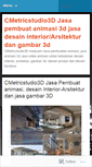 Mobile Screenshot of jasapembuatananimasi3d.wordpress.com