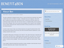 Tablet Screenshot of benefit4ben.wordpress.com