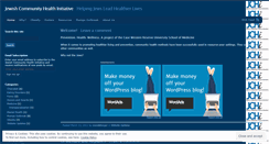Desktop Screenshot of jewhealth.wordpress.com