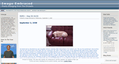Desktop Screenshot of imagoembraced.wordpress.com