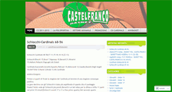 Desktop Screenshot of castelfrancoemiliabasket.wordpress.com