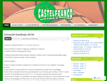 Tablet Screenshot of castelfrancoemiliabasket.wordpress.com