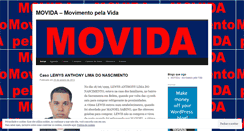 Desktop Screenshot of movidajustica.wordpress.com