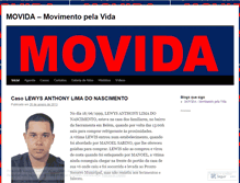 Tablet Screenshot of movidajustica.wordpress.com