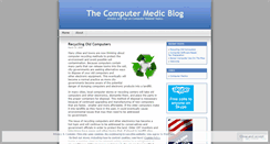 Desktop Screenshot of computermedic.wordpress.com