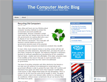 Tablet Screenshot of computermedic.wordpress.com