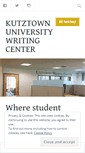 Mobile Screenshot of kutztownwritingcenter.wordpress.com