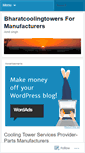 Mobile Screenshot of bharatcoolingtowers.wordpress.com