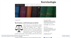 Desktop Screenshot of korwinologia.wordpress.com