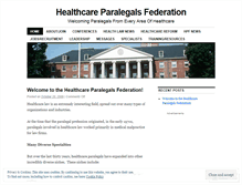 Tablet Screenshot of healthcarepara.wordpress.com