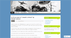 Desktop Screenshot of ajbennettdrums.wordpress.com
