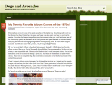 Tablet Screenshot of dogsandavocados.wordpress.com