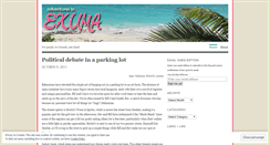 Desktop Screenshot of adventuresinexuma.wordpress.com