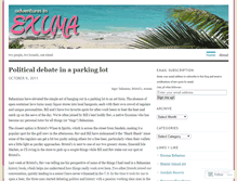 Tablet Screenshot of adventuresinexuma.wordpress.com