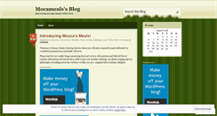 Desktop Screenshot of mocameals.wordpress.com