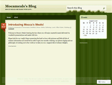 Tablet Screenshot of mocameals.wordpress.com