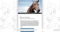 Desktop Screenshot of hiljaisenviisaudenvoima.wordpress.com