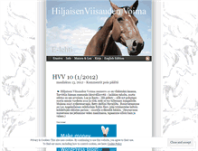 Tablet Screenshot of hiljaisenviisaudenvoima.wordpress.com