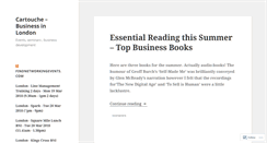 Desktop Screenshot of cartouchelondon.wordpress.com