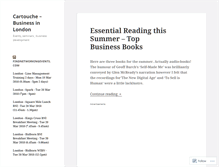 Tablet Screenshot of cartouchelondon.wordpress.com