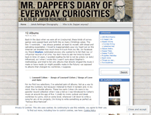 Tablet Screenshot of mrdapper.wordpress.com