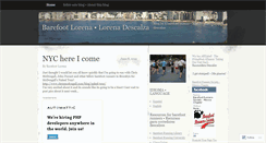 Desktop Screenshot of barefootlorena.wordpress.com