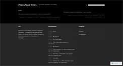 Desktop Screenshot of dedo84.wordpress.com