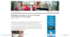 Desktop Screenshot of elearningcircus.wordpress.com