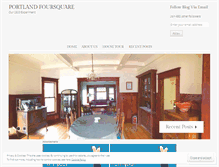 Tablet Screenshot of portlandfoursquare.wordpress.com
