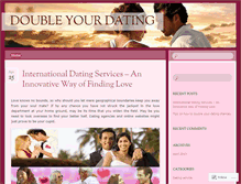 Tablet Screenshot of datingworkshop.wordpress.com