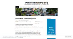 Desktop Screenshot of parnellcommunity.wordpress.com