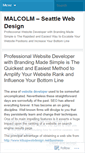 Mobile Screenshot of malcolmseattlewebdesign.wordpress.com
