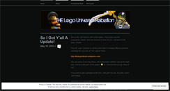 Desktop Screenshot of legouniverserebellion.wordpress.com