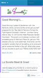 Mobile Screenshot of lasorellasocial.wordpress.com