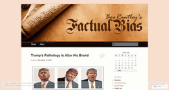 Desktop Screenshot of factualbias.wordpress.com