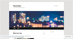 Desktop Screenshot of fleurishes.wordpress.com