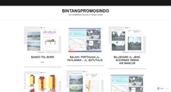 Desktop Screenshot of bintangpromosindo.wordpress.com