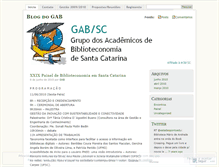 Tablet Screenshot of gabsc.wordpress.com