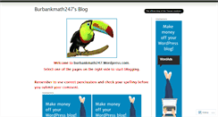 Desktop Screenshot of burbankmath247.wordpress.com