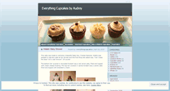 Desktop Screenshot of everythingcupcakes.wordpress.com