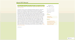 Desktop Screenshot of aboutpdfmanual.wordpress.com